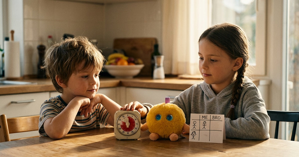 Why Siblings Fight Over Toys (and a Turn-Taking System That Actually Works)