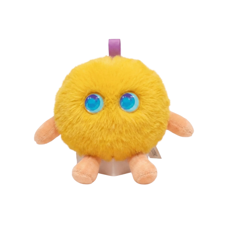 Tovuli AI plush companion, eyes softly lit